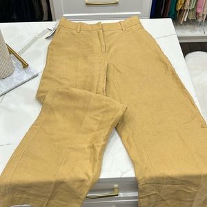 Brand New Aritzia Author linen pants sandy beige color.
